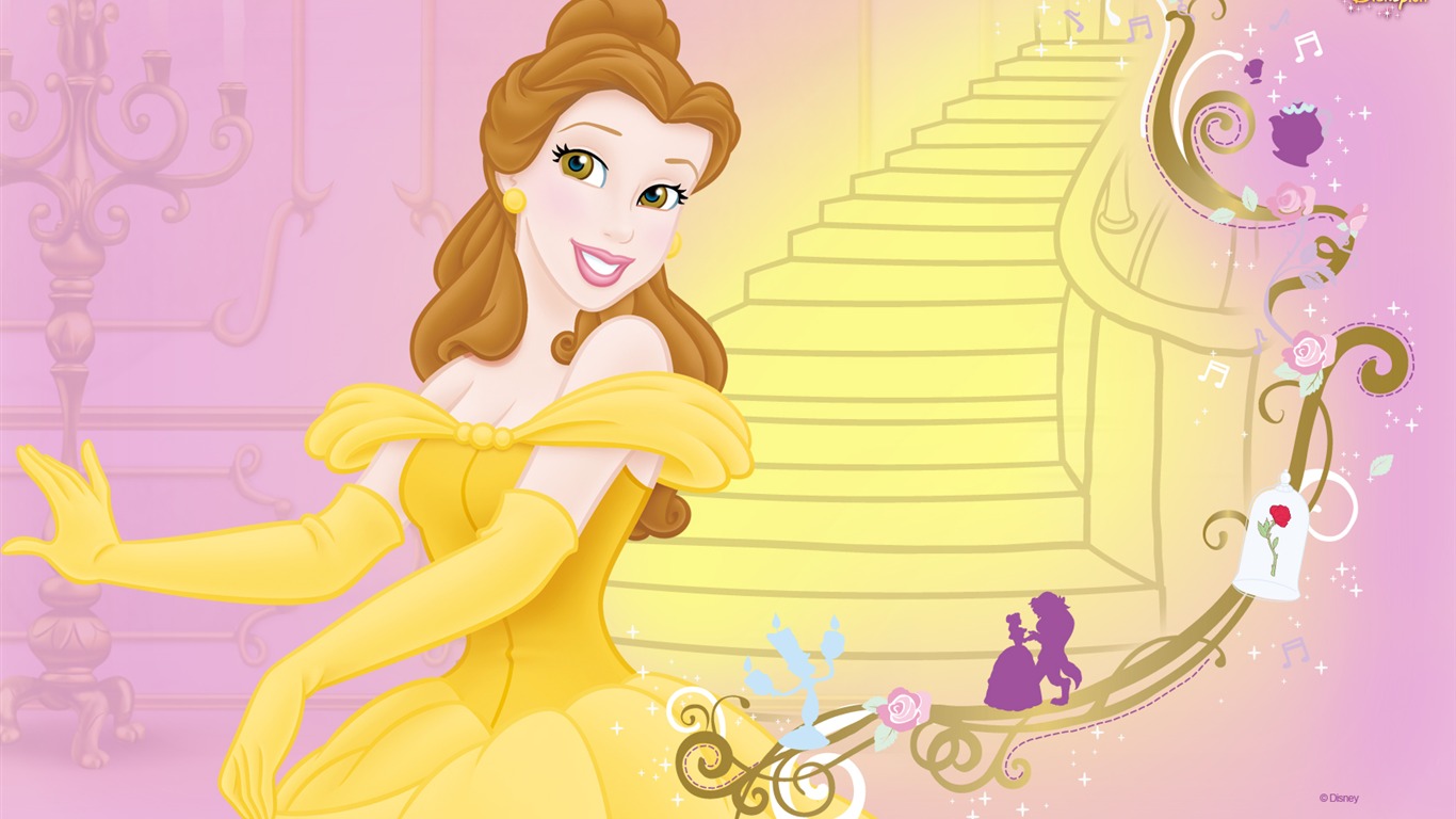Princess Disney-Zeichentrickfilm Tapete (3) #12 - 1366x768