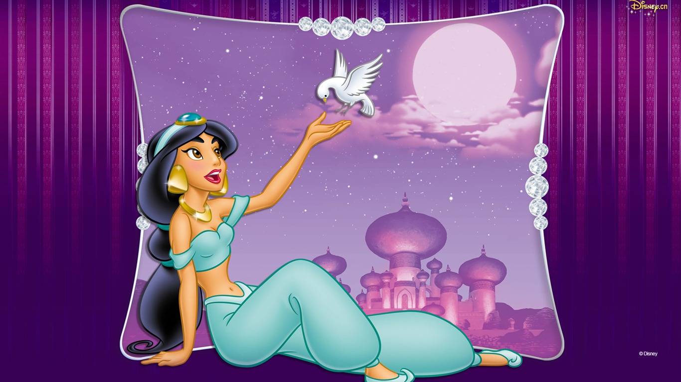 Fond d'écran dessin animé de Disney Princess (3) #15 - 1366x768