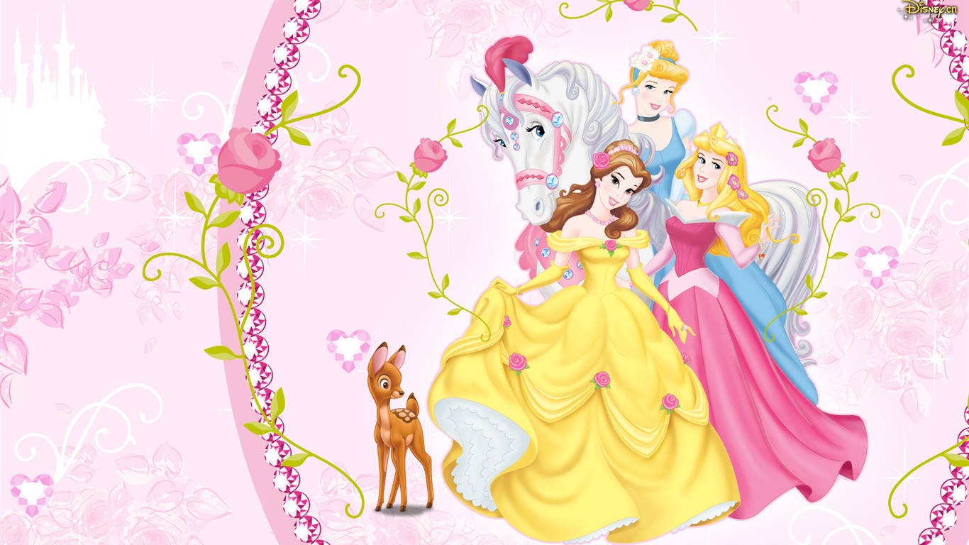 Princess Disney-Zeichentrickfilm Tapete (3) #18 - 1366x768