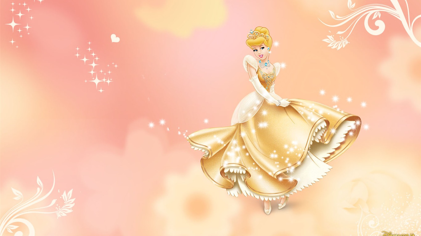 Princess Disney-Zeichentrickfilm Tapete (4) #5 - 1366x768