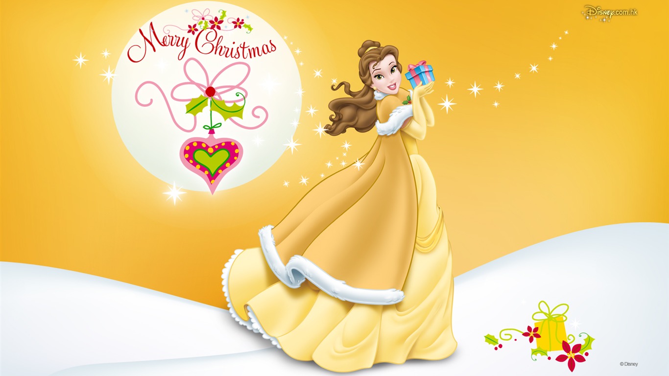 Princezna Disney karikatury tapety (4) #12 - 1366x768
