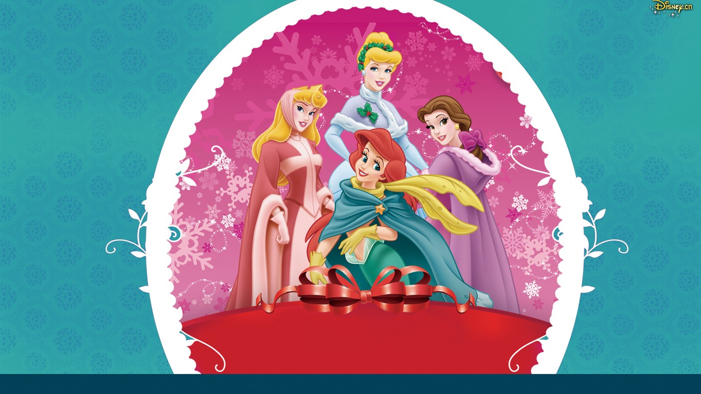 Princezna Disney karikatury tapety (4) #15 - 1366x768