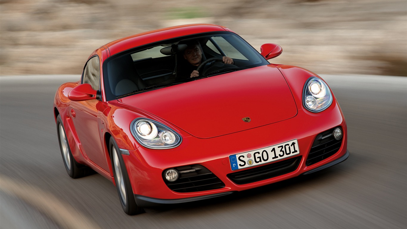 Porsche Cayman - 2009 fondos de escritorio de alta definición #1 - 1366x768