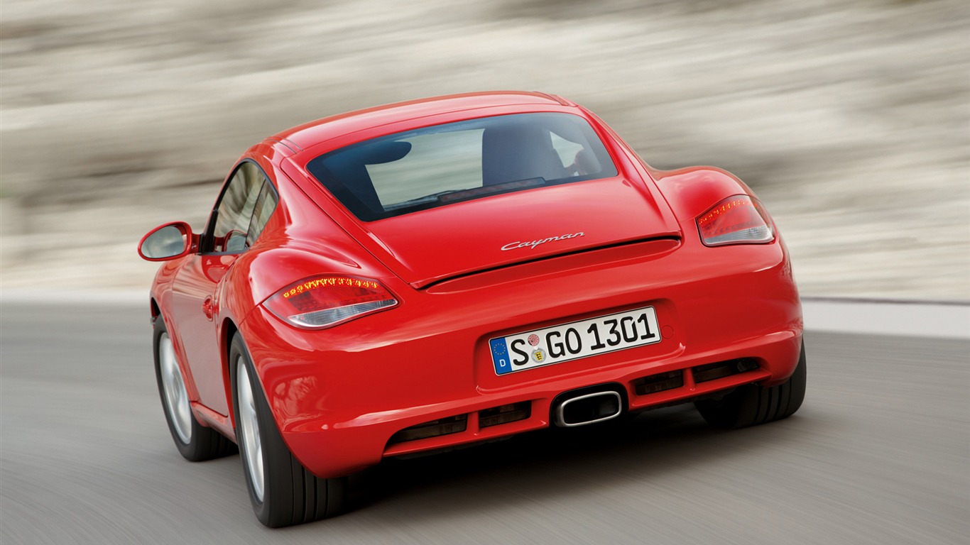 Porsche Cayman - 2009 保时捷4 - 1366x768