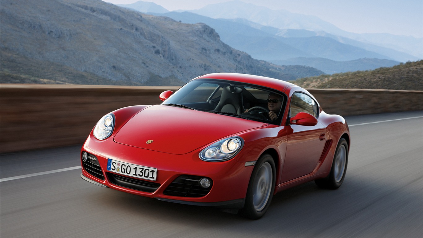 Porsche Cayman - 2009 保时捷5 - 1366x768