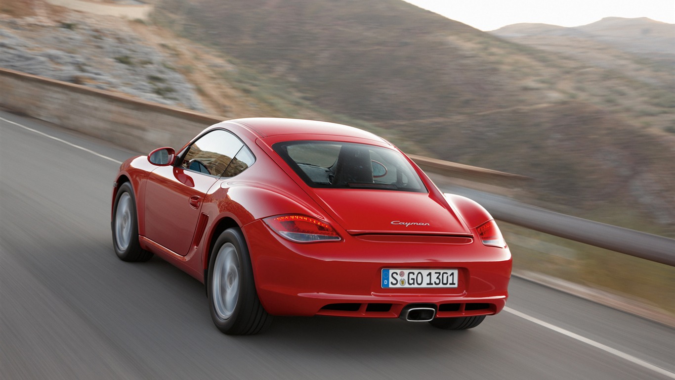 Porsche Cayman - 2009 保时捷6 - 1366x768