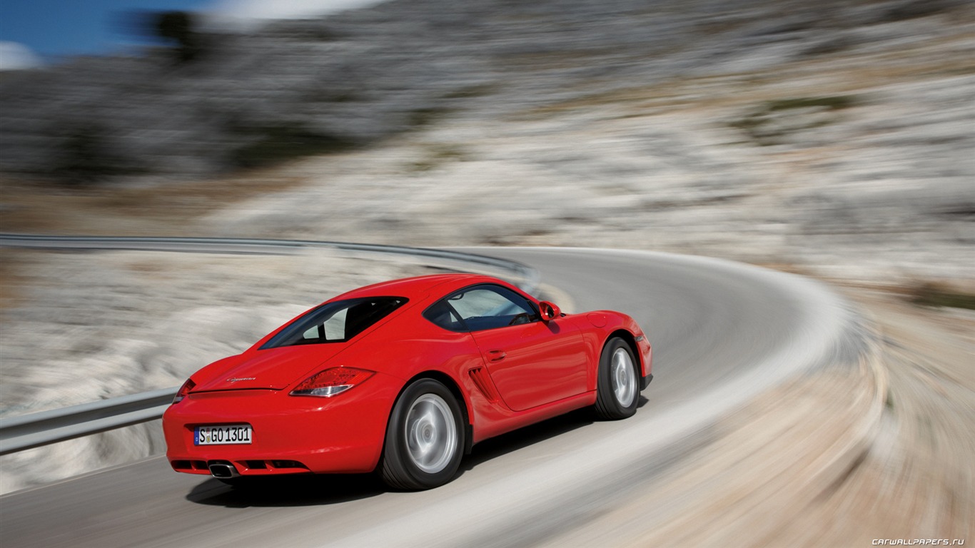 Porsche Cayman - 2009 fondos de escritorio de alta definición #7 - 1366x768