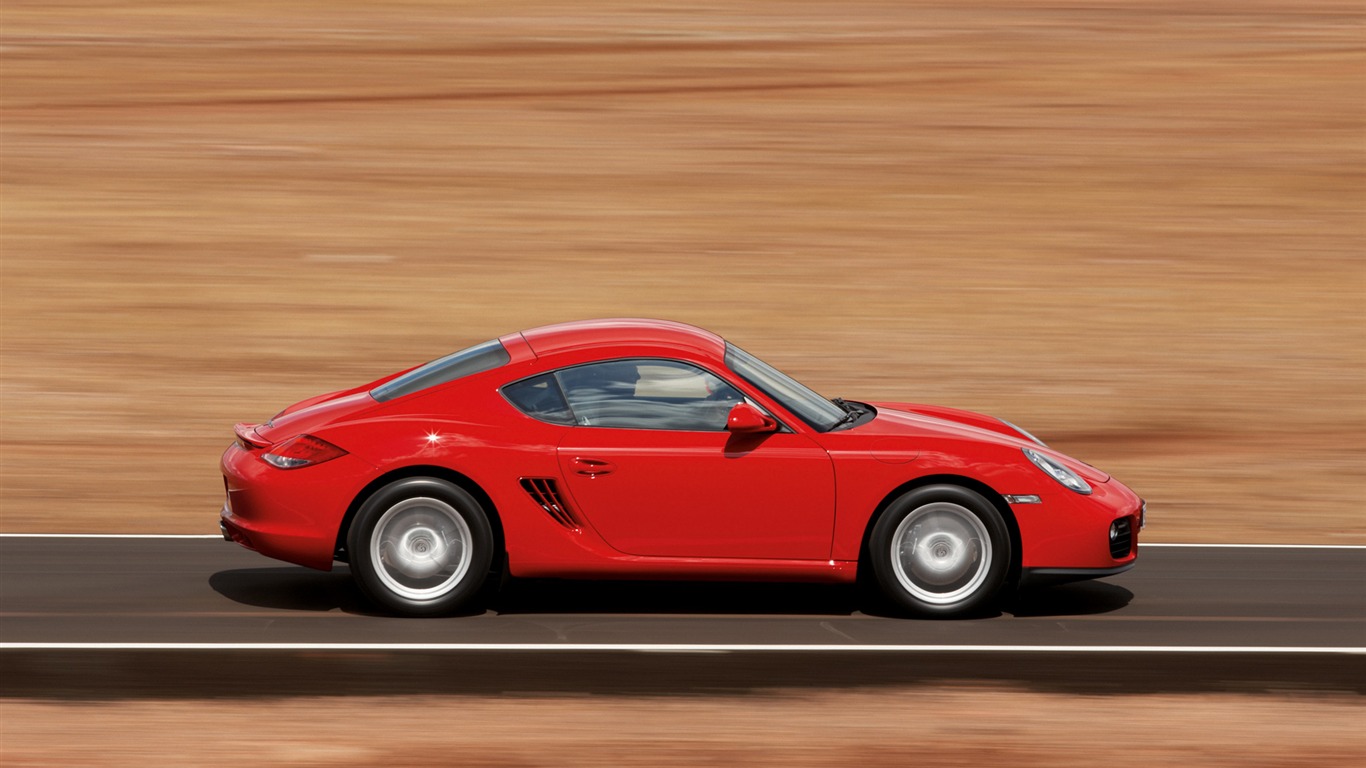 Porsche Cayman - 2009 HD tapetu #8 - 1366x768