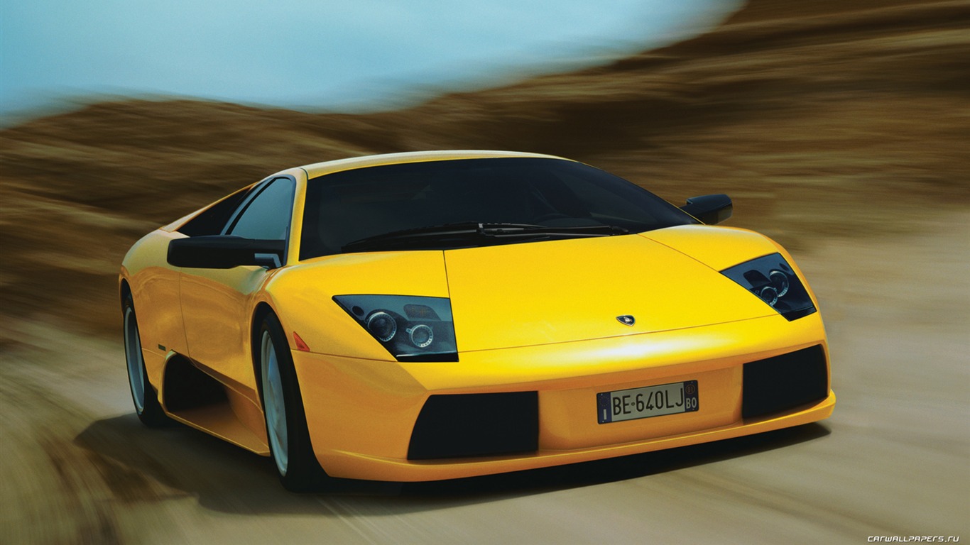 Lamborghini Murcielago - 2001 兰博基尼(一)2 - 1366x768