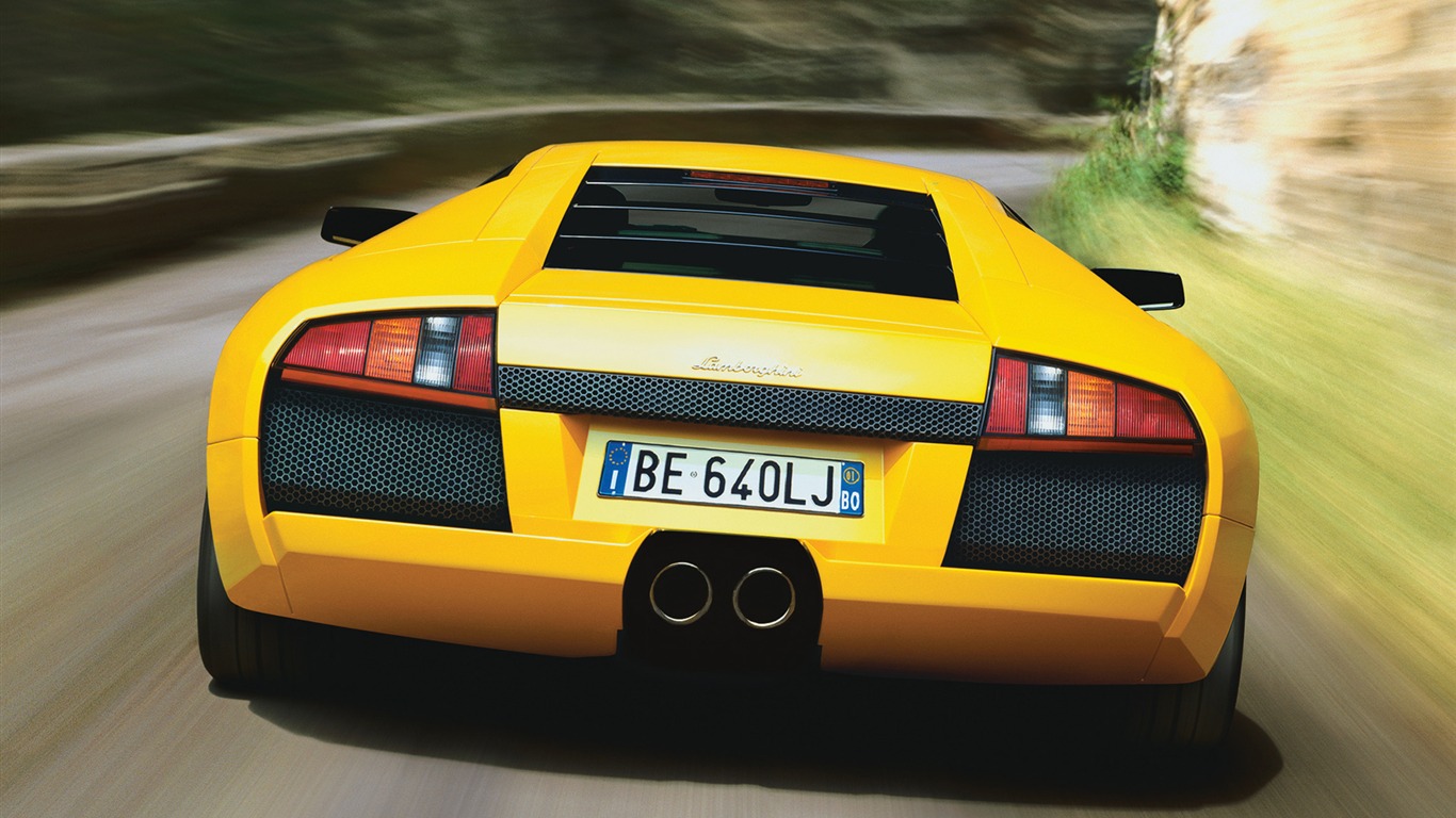 Lamborghini Murcielago - 2001 蘭博基尼(一) #4 - 1366x768