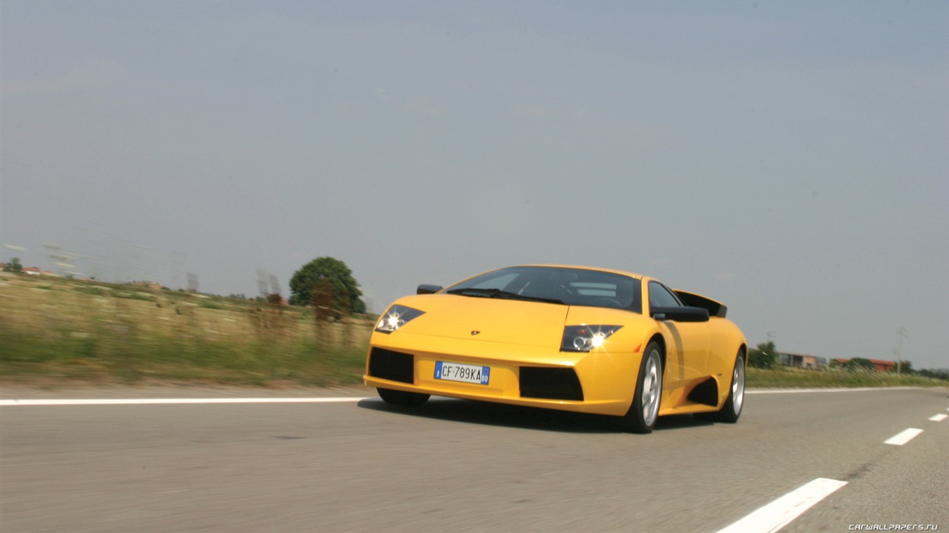 Lamborghini Murcielago - 2001 蘭博基尼(一) #13 - 1366x768