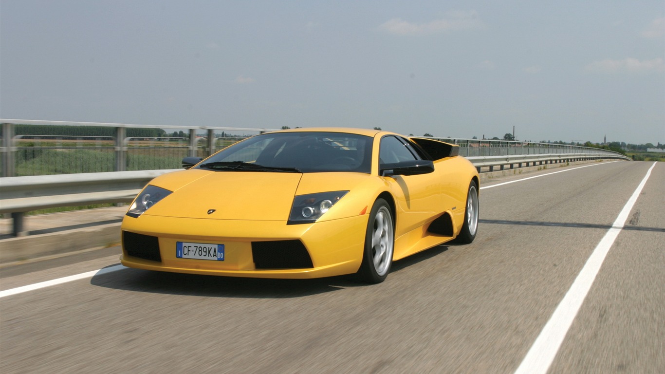 Lamborghini Murcielago - 2001 兰博基尼(一)14 - 1366x768