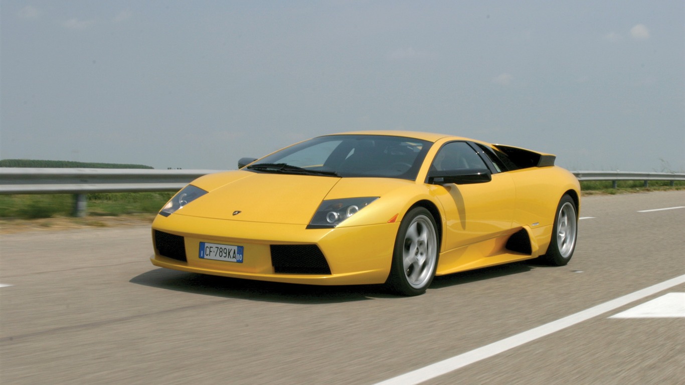 Lamborghini Murcielago - 2001 蘭博基尼(一) #15 - 1366x768