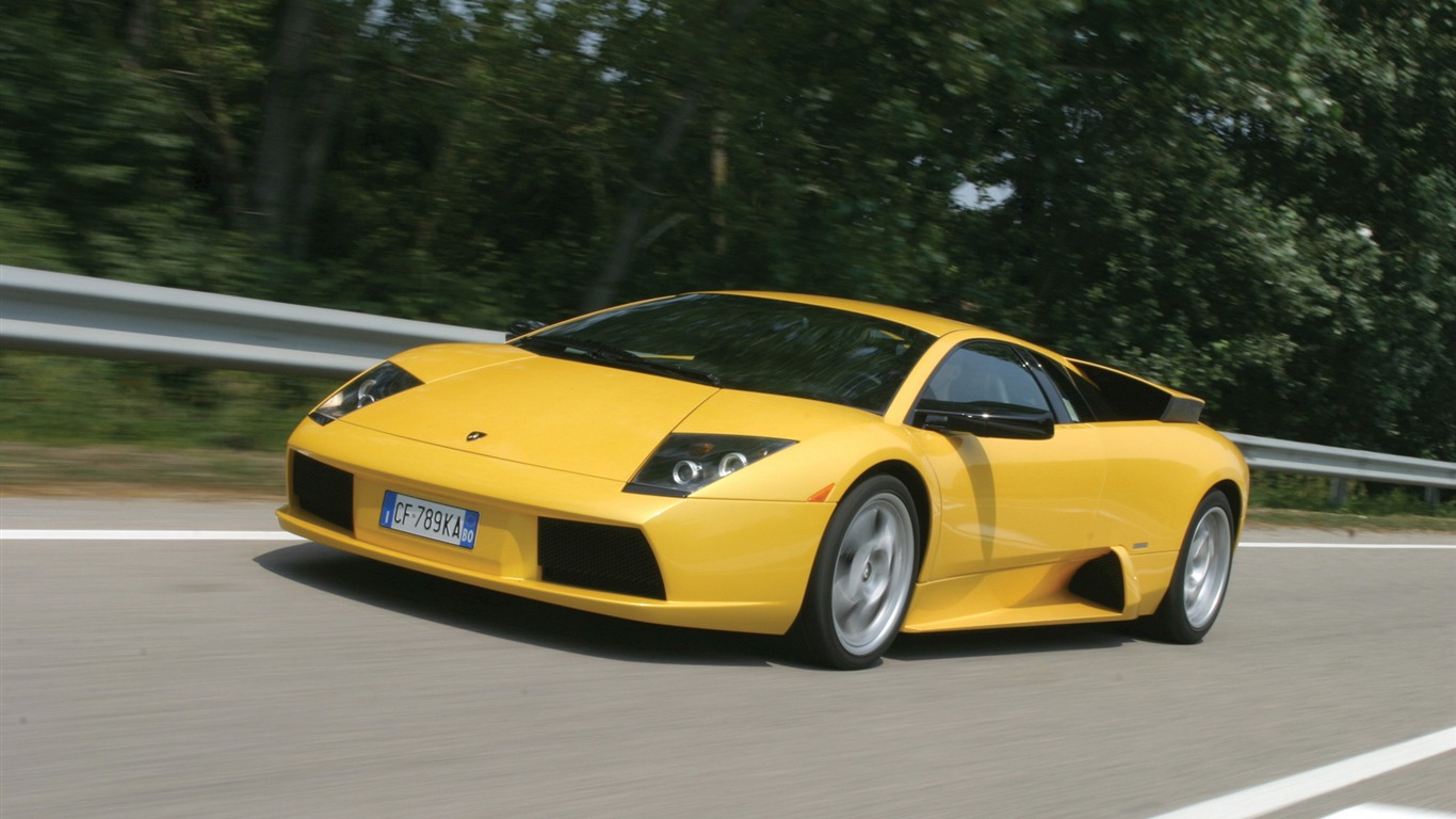 Lamborghini Murcielago - 2001 蘭博基尼(一) #16 - 1366x768