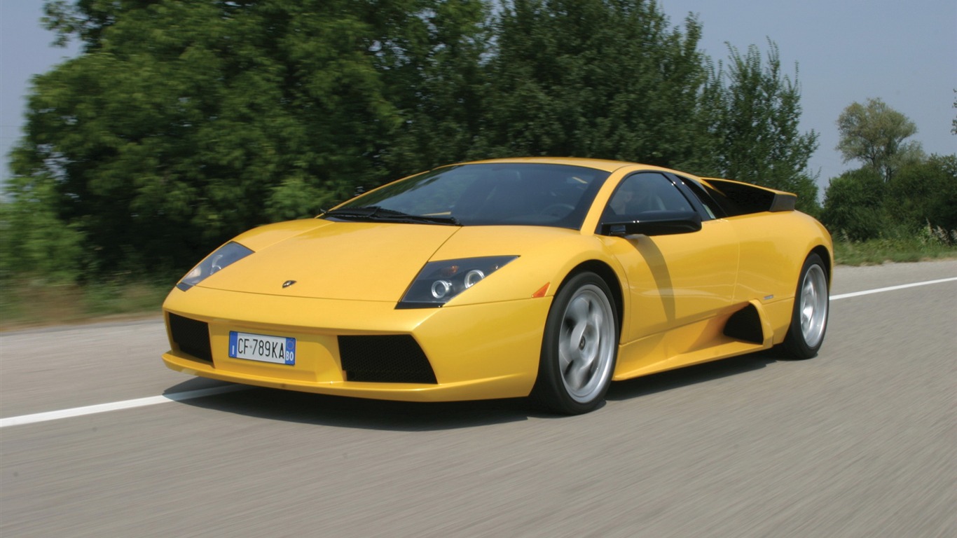 Lamborghini Murcielago - 2001 蘭博基尼(一) #17 - 1366x768
