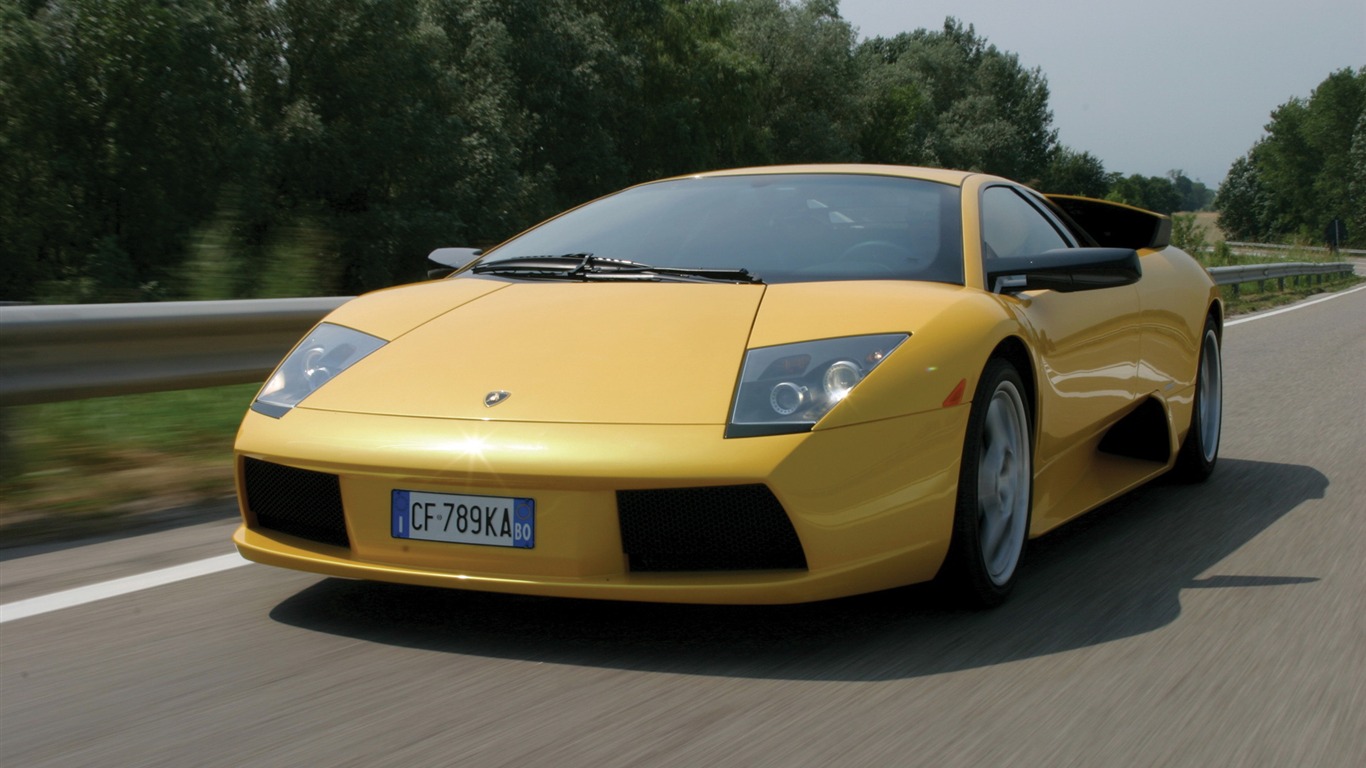 Lamborghini Murcielago - 2001 HD wallpaper (1) #25 - 1366x768