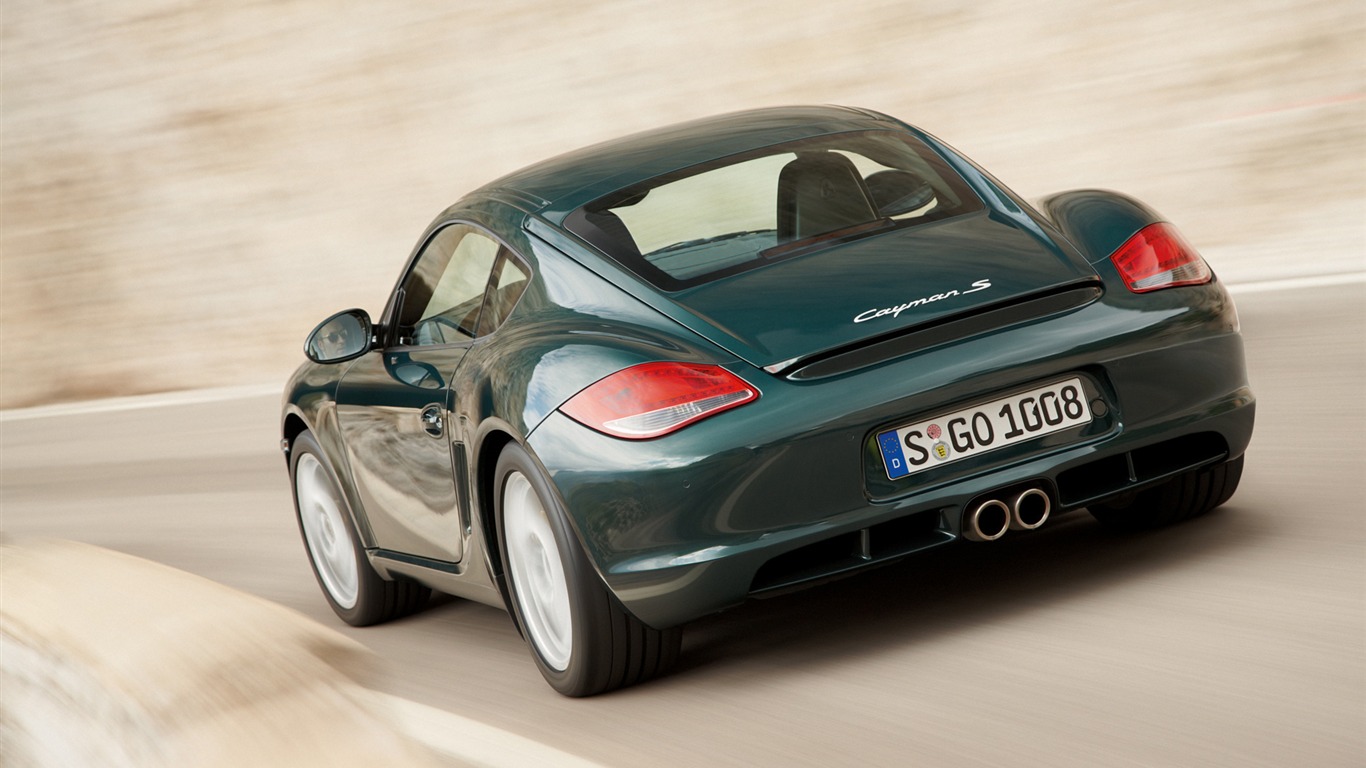 Porsche Cayman S - 2009 HD tapetu #7 - 1366x768