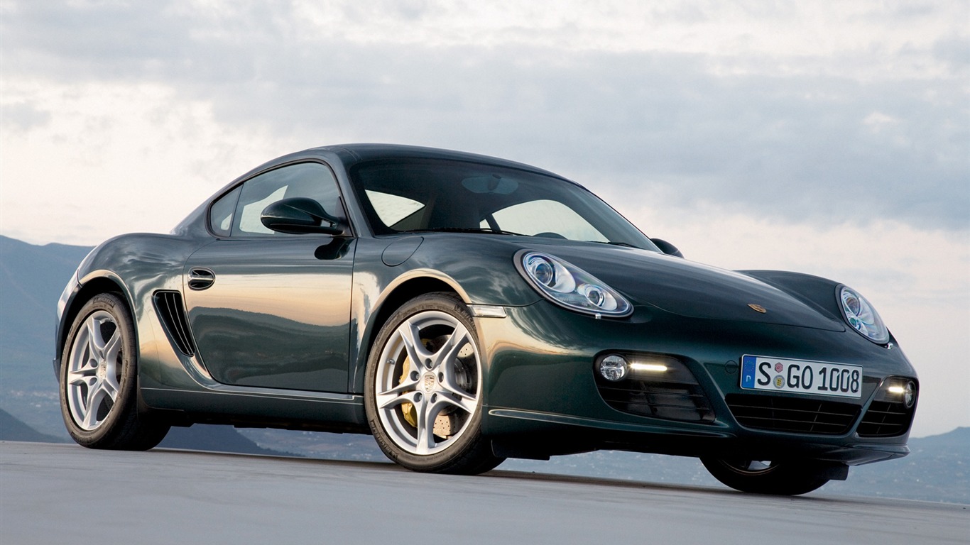 Porsche Cayman S - 2009 fonds d'écran HD #12 - 1366x768