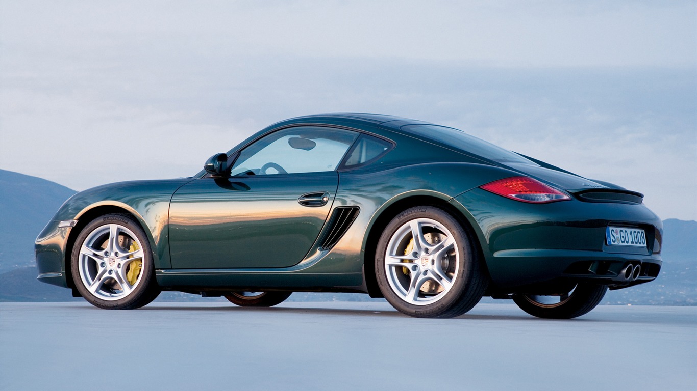 Porsche Cayman S - 2009 fonds d'écran HD #13 - 1366x768