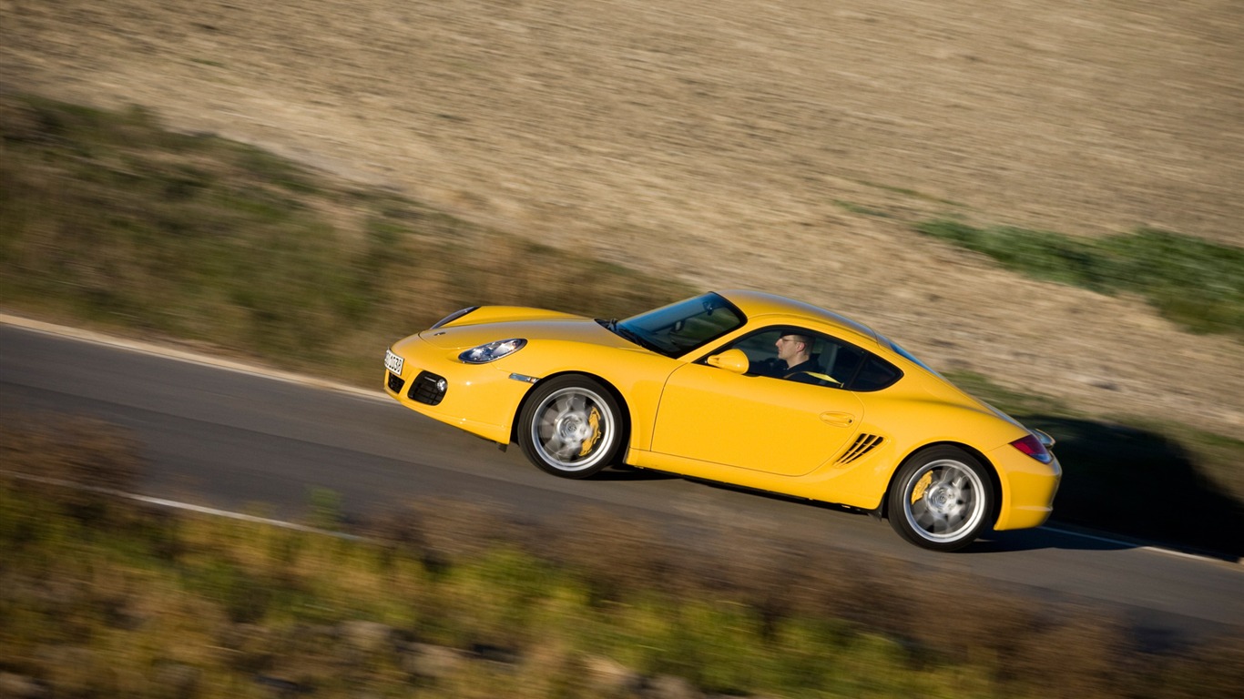 Porsche Cayman S - 2009 fonds d'écran HD #17 - 1366x768