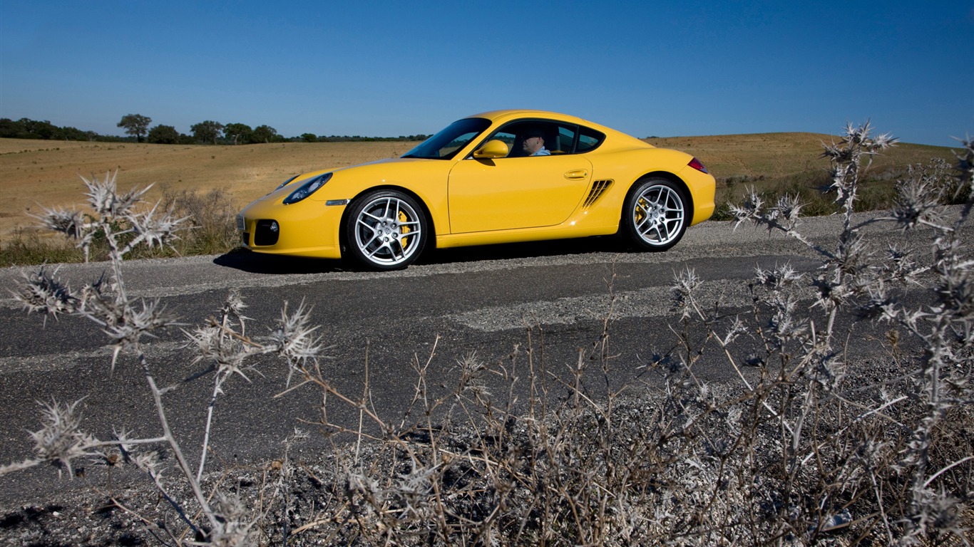 Porsche Cayman S - 2009 fonds d'écran HD #18 - 1366x768