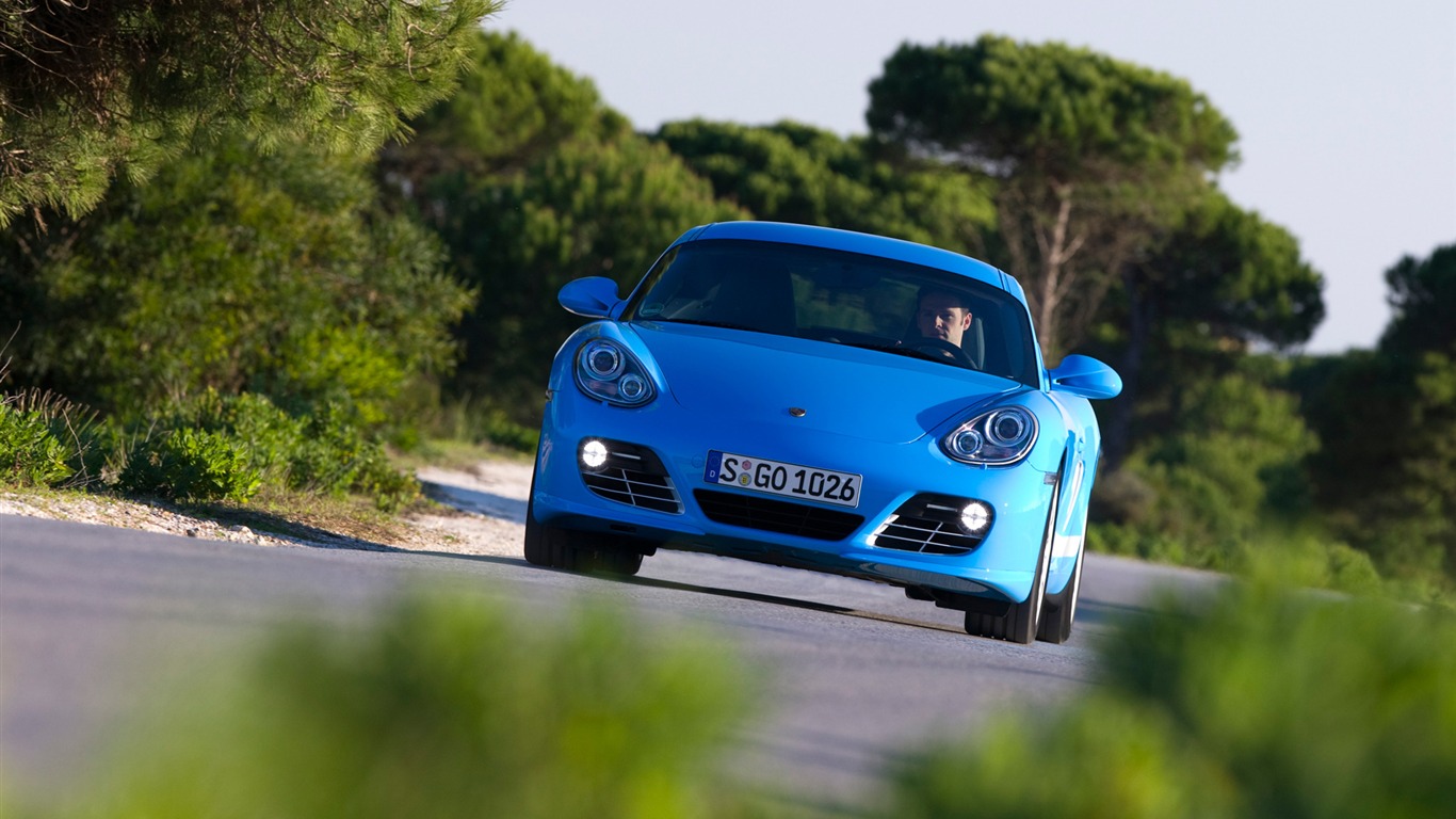 Porsche Cayman S - 2009 fonds d'écran HD #22 - 1366x768