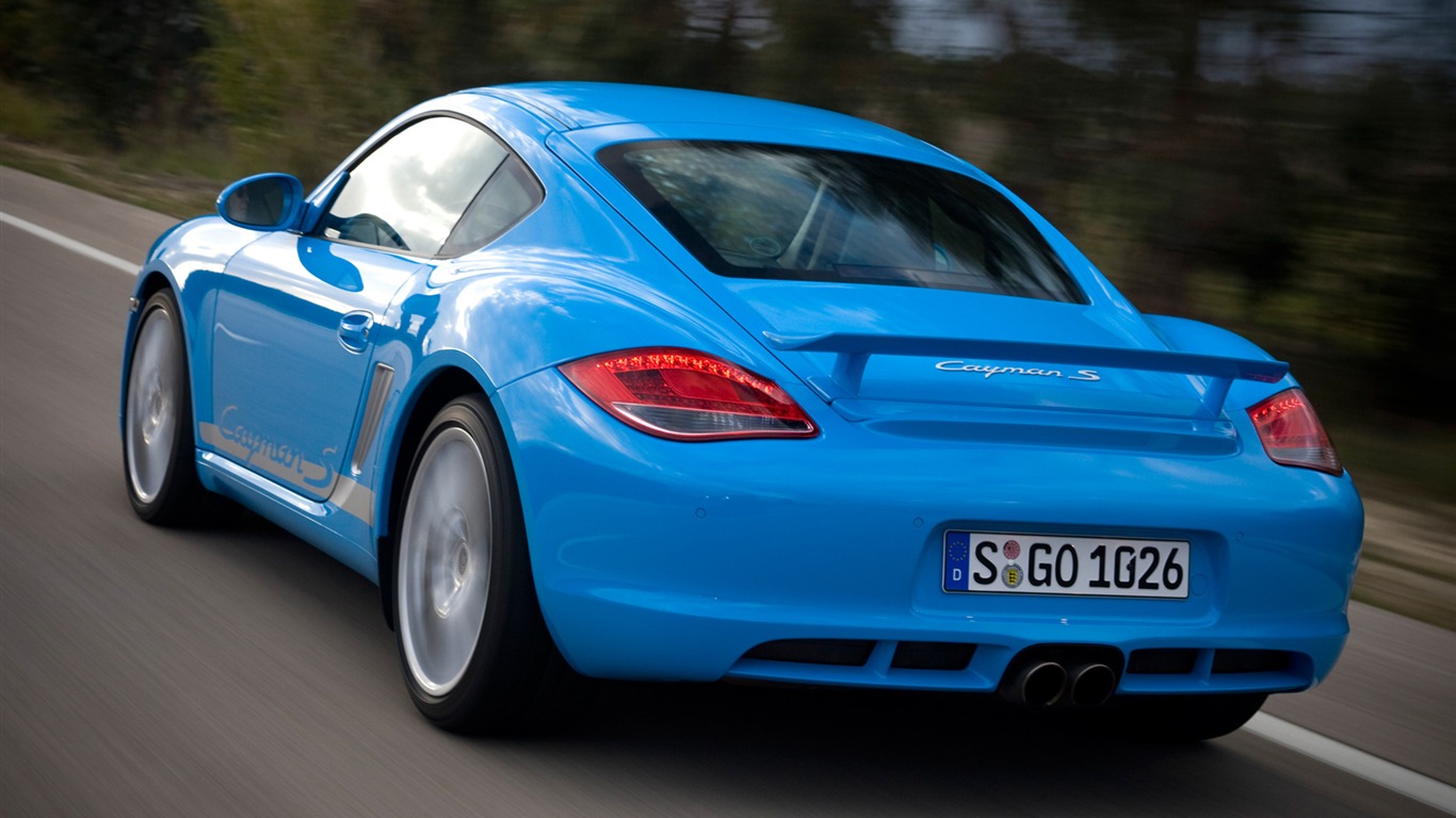 Porsche Cayman S - 2009 fonds d'écran HD #23 - 1366x768