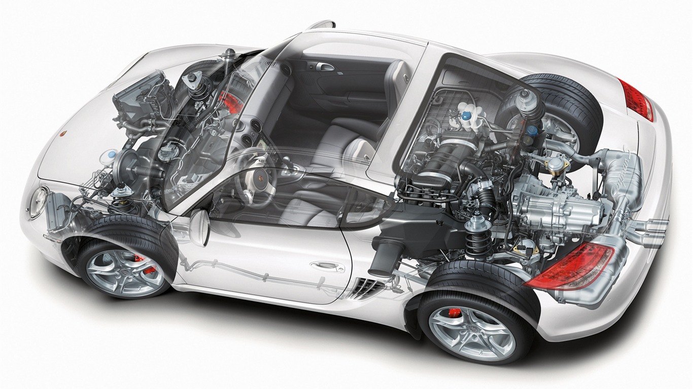 Porsche Cayman S - 2009 保時捷 #27 - 1366x768