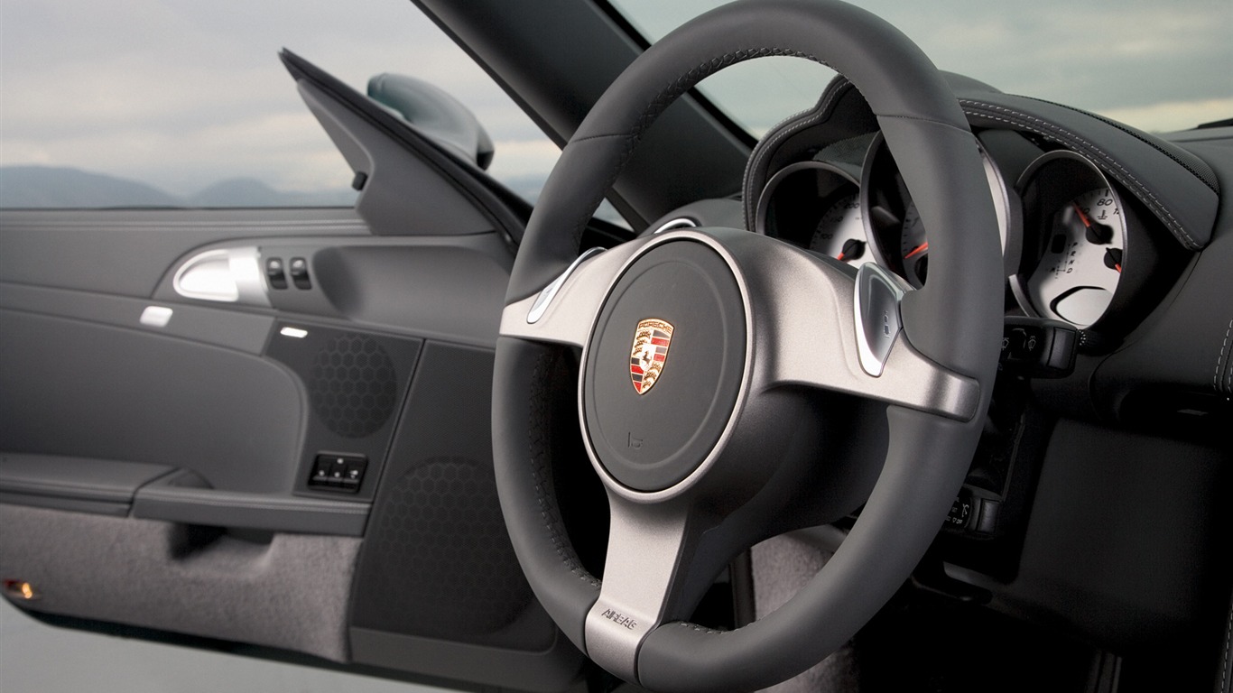 Porsche Cayman S - 2009 HD tapetu #28 - 1366x768