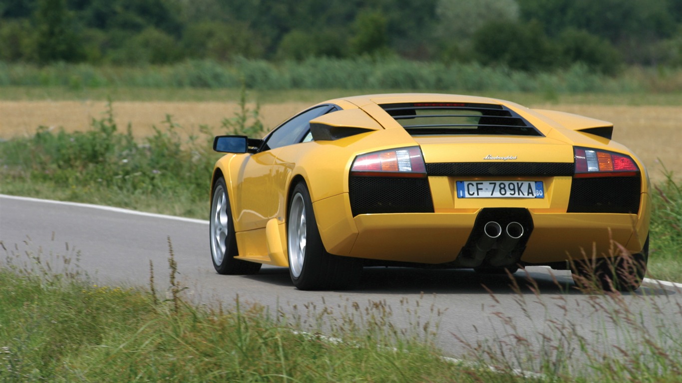 Lamborghini Murcielago - 2001 兰博基尼(二)2 - 1366x768