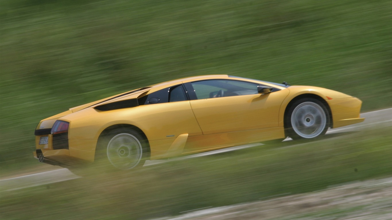 Lamborghini Murcielago - 2001 HD tapetu (2) #3 - 1366x768