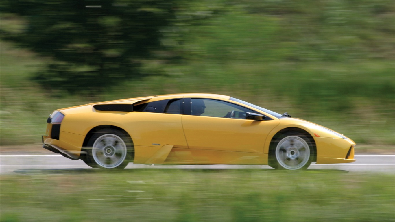 Lamborghini Murcielago - 2001 兰博基尼(二)4 - 1366x768