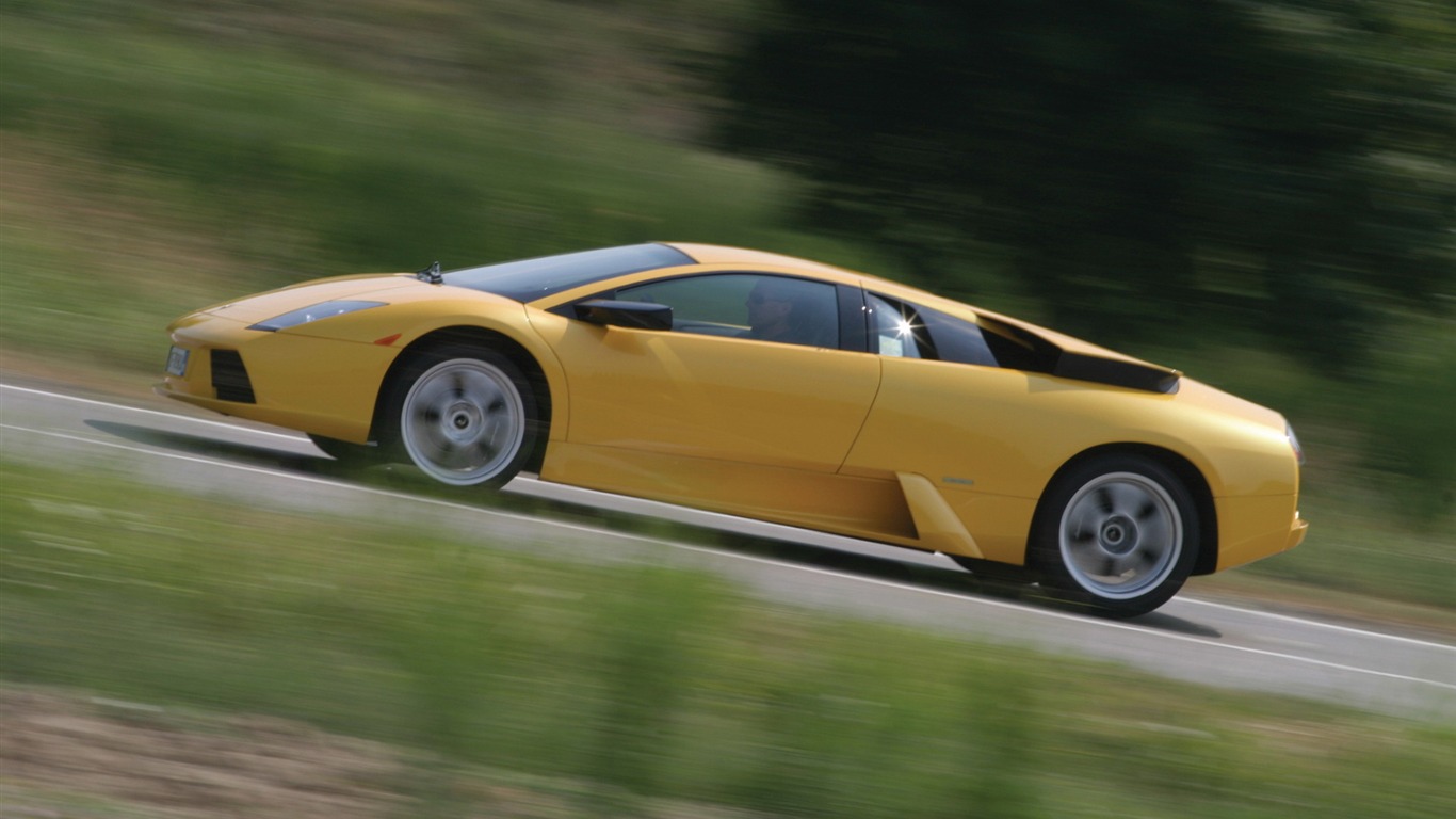 Lamborghini Murcielago - 2001 HD tapetu (2) #7 - 1366x768