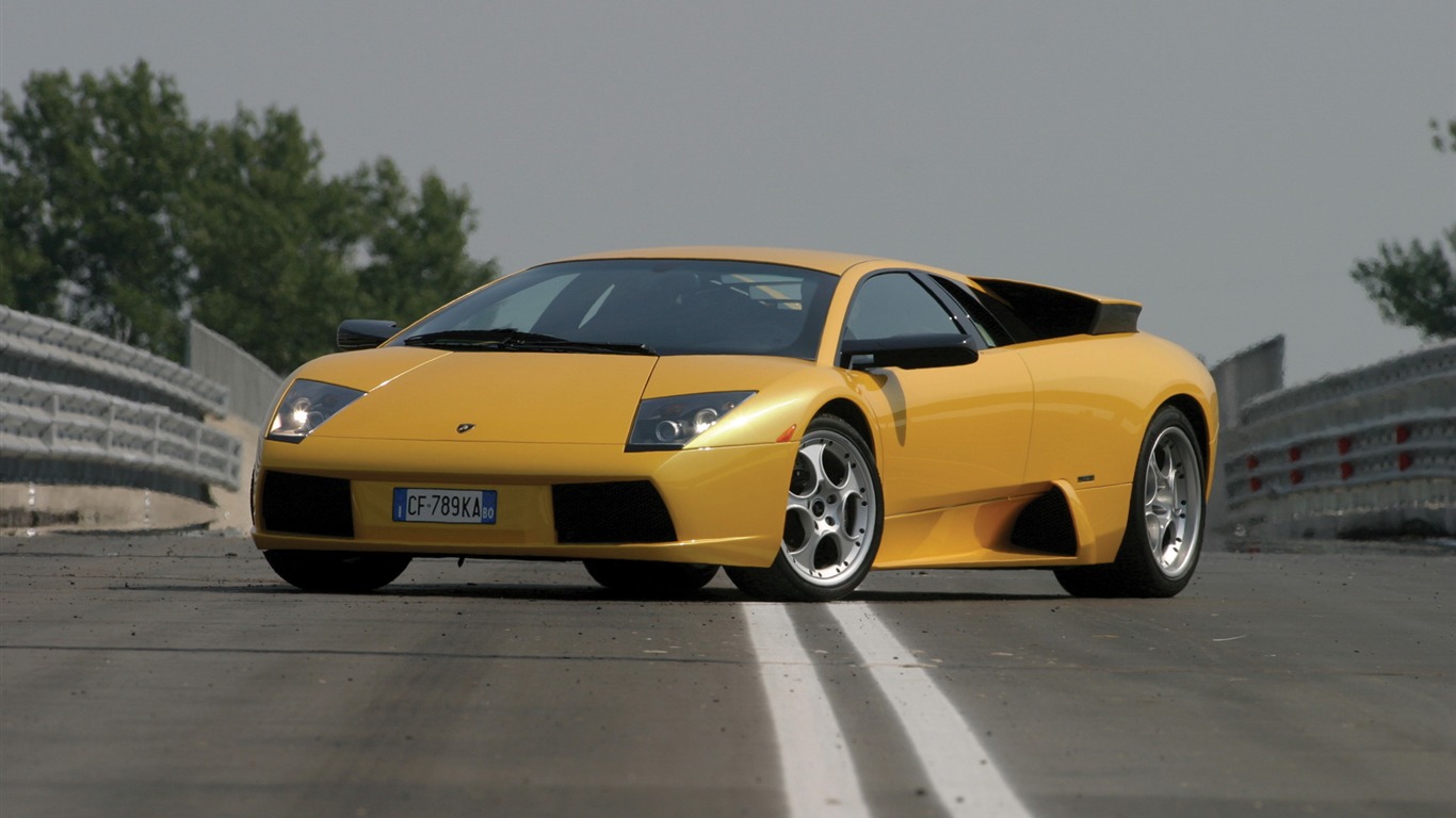 Lamborghini Murcielago - 2001 蘭博基尼(二) #9 - 1366x768