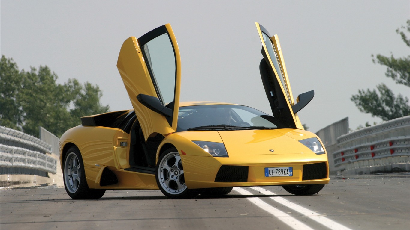 Lamborghini Murcielago - 2001 兰博基尼(二)11 - 1366x768