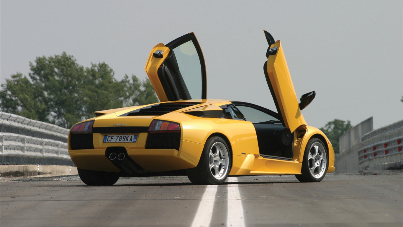 Lamborghini Murcielago - 2001 兰博基尼(二)13 - 1366x768