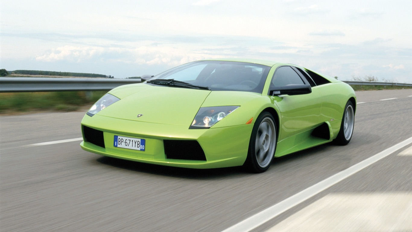 Lamborghini Murcielago - 2001 HD tapetu (2) #38 - 1366x768