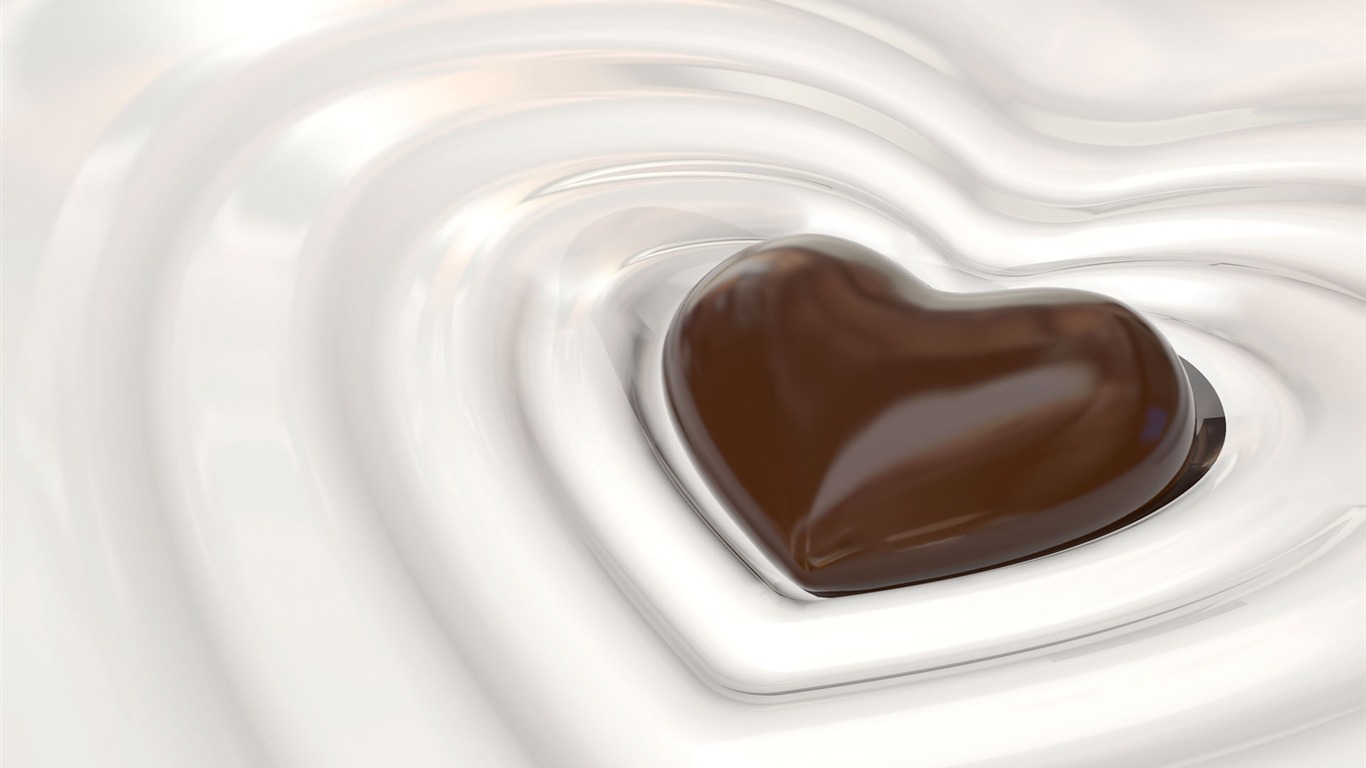 Chocolate plano de fondo (2) #9 - 1366x768