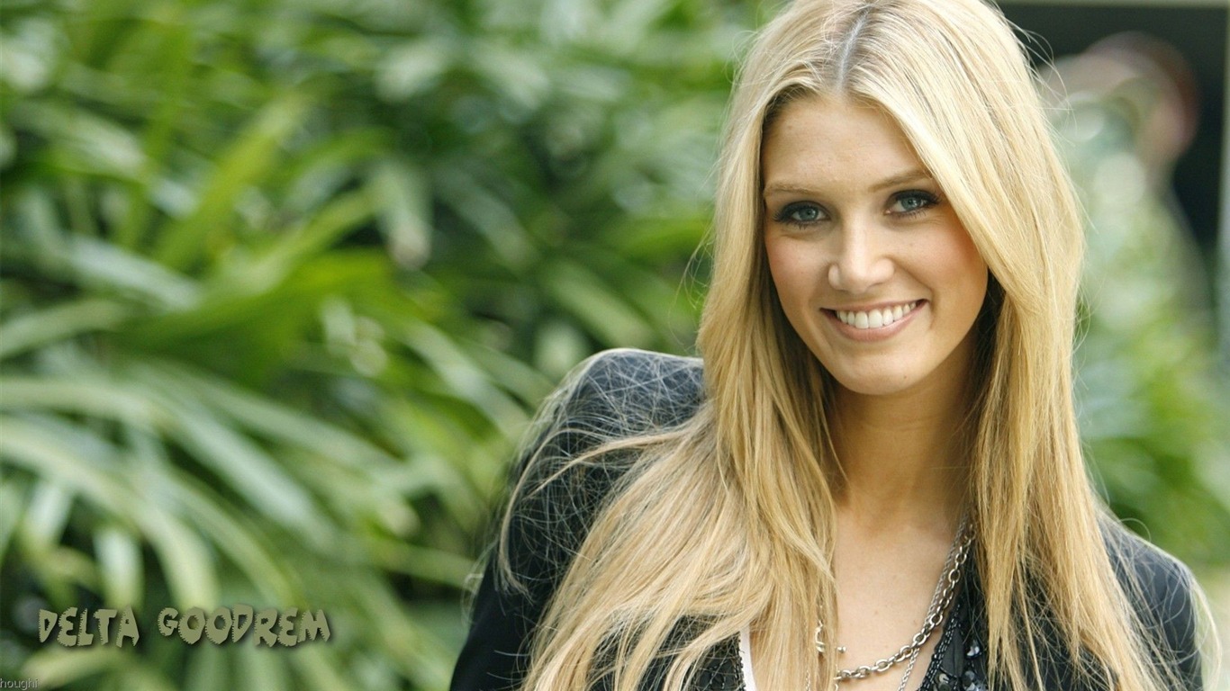 Delta Goodrem 黛爾塔·古德瑞姆 美女壁紙 #4 - 1366x768