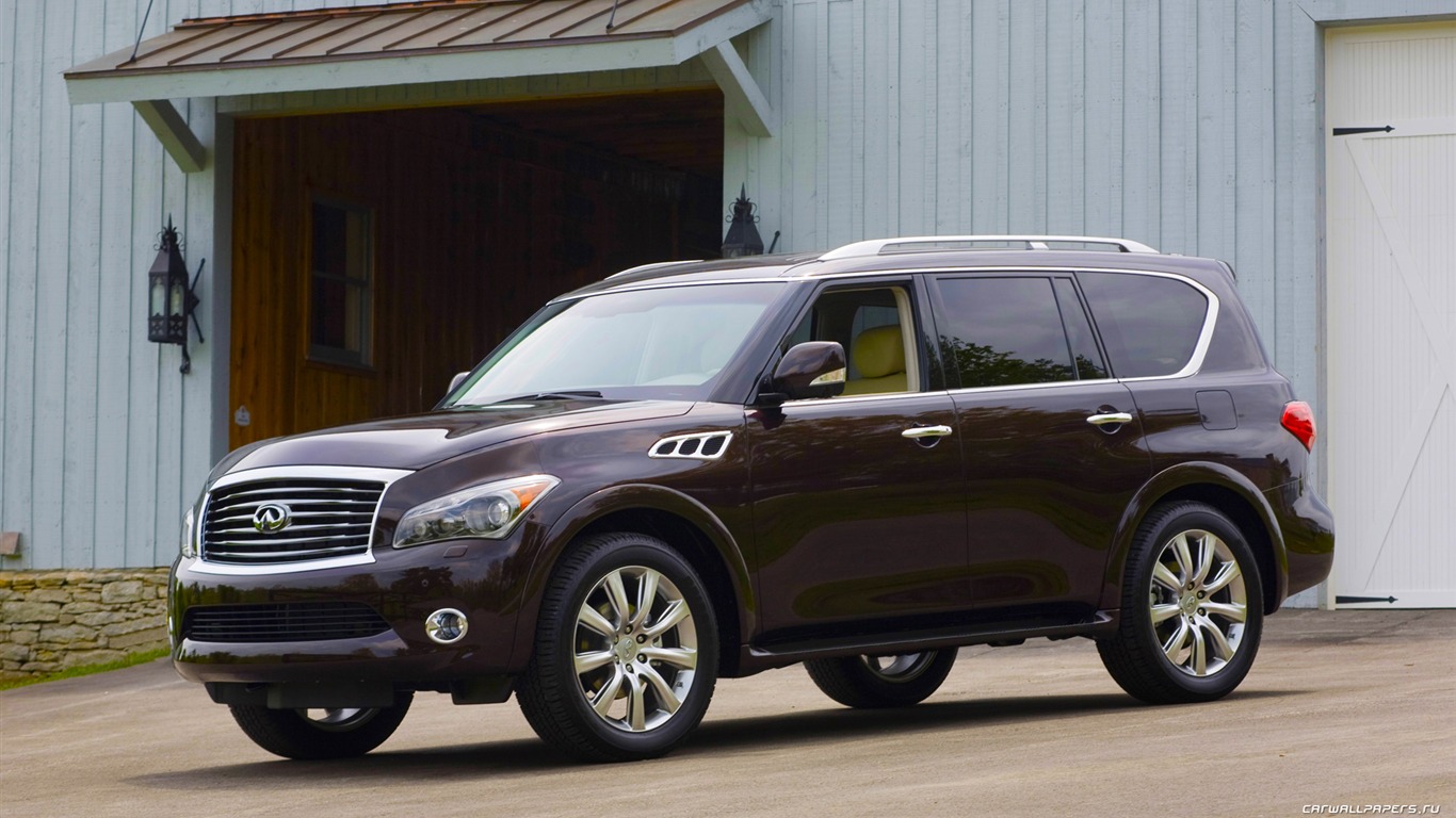 Infiniti QX56 - 2011 HD tapetu #2 - 1366x768