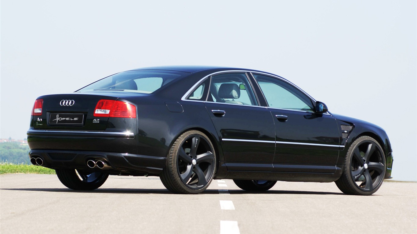 Hofele Audi A8 D3 Facelift HD wallpaper #4 - 1366x768