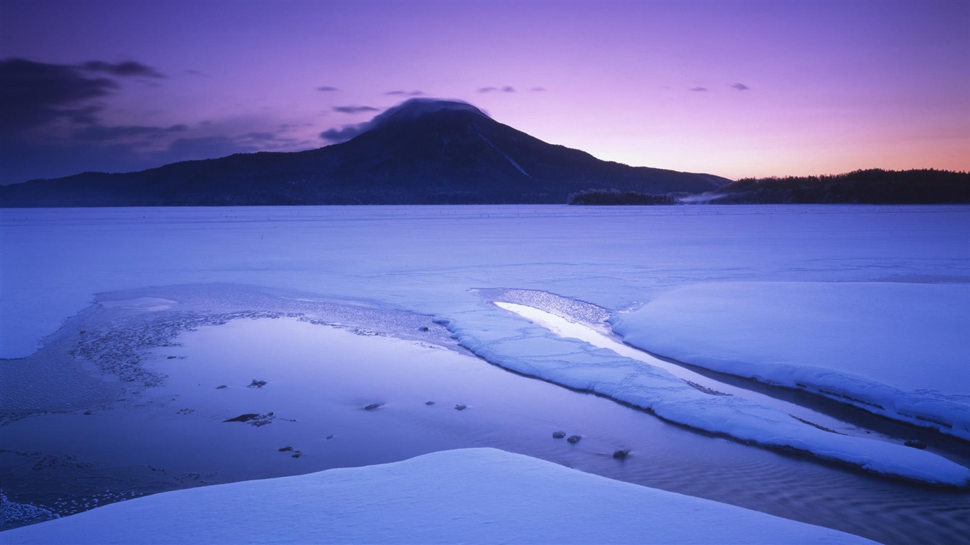 寬屏雪景 壁紙(三) #1 - 1366x768