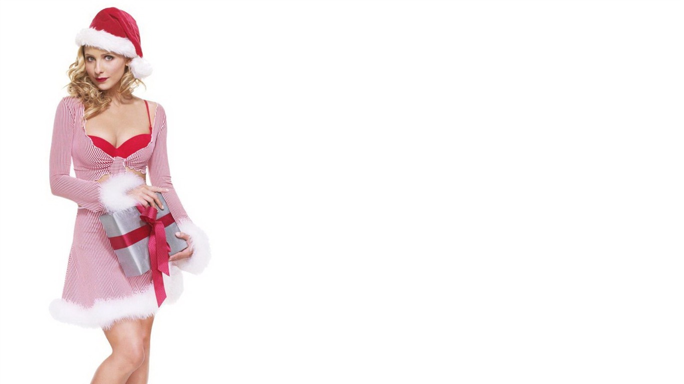 Sarah Michelle Gellar krásnou tapetu (1) #16 - 1366x768