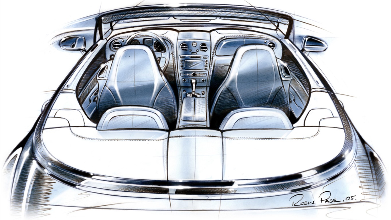 Bentley Continental GTC - 2006 HD tapetu #31 - 1366x768