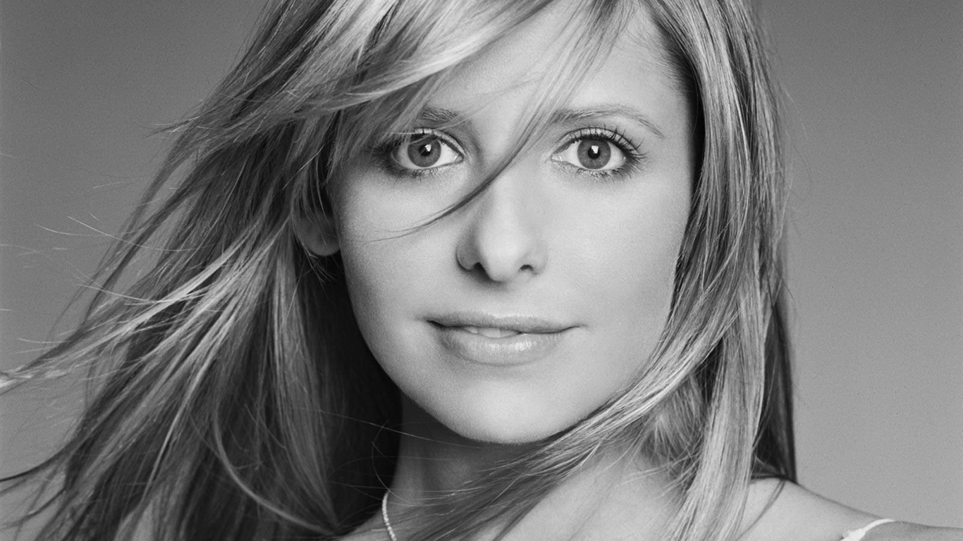 Sarah Michelle Gellar 莎拉·米歇爾·蓋拉 美女壁紙(二) #3 - 1366x768