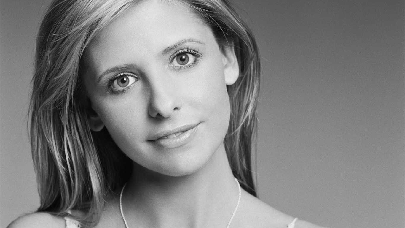 Sarah Michelle Gellar 莎拉·米歇爾·蓋拉 美女壁紙(二) #4 - 1366x768