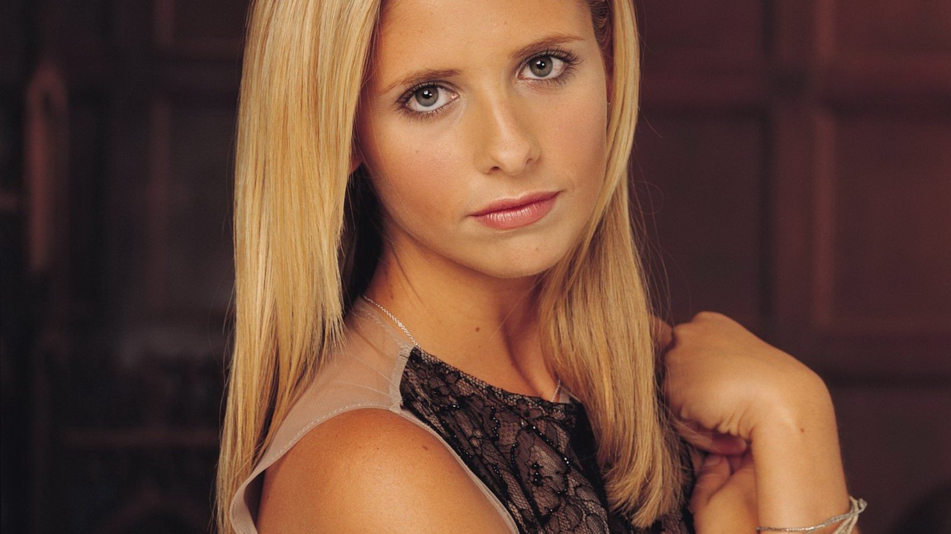 Sarah Michelle Gellar beautiful wallpaper (2) #17 - 1366x768