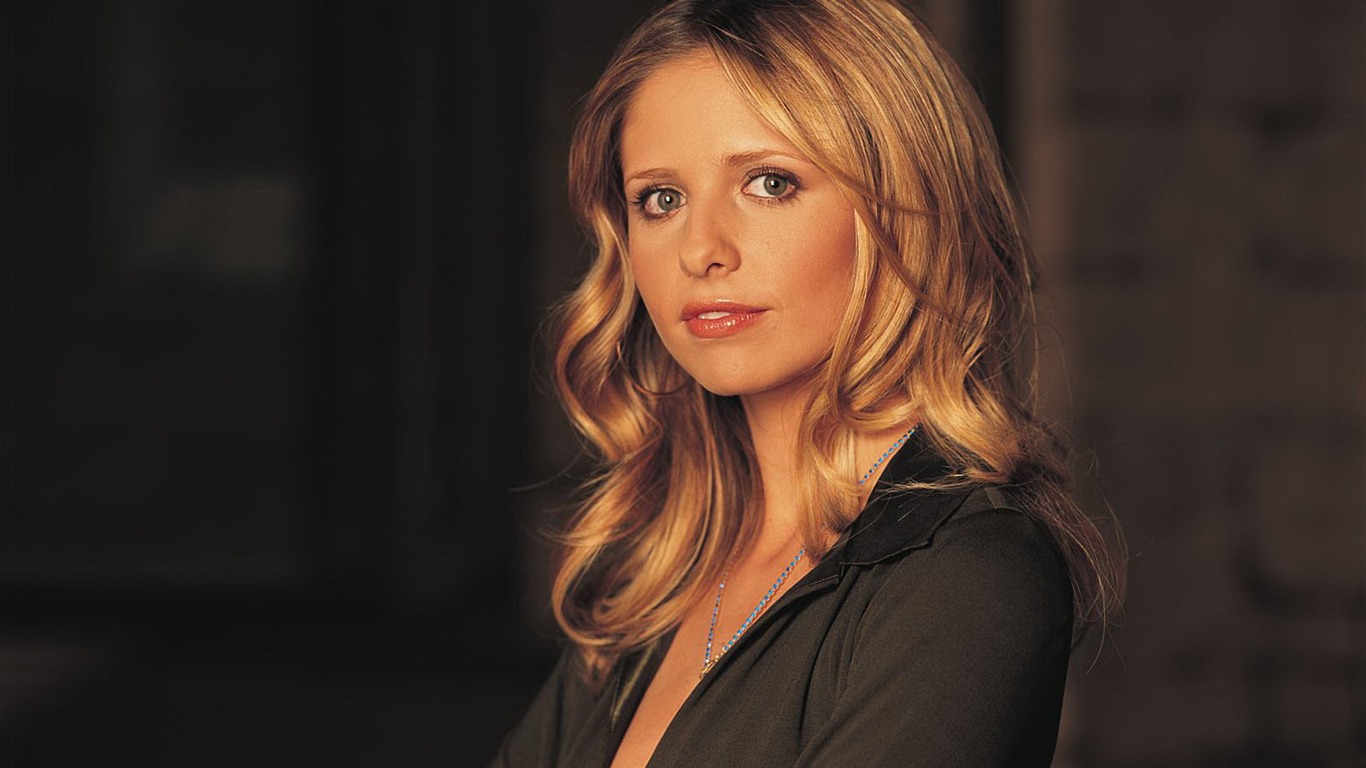 Sarah Michelle Gellar 莎拉·米歇爾·蓋拉 美女壁紙(二) #20 - 1366x768