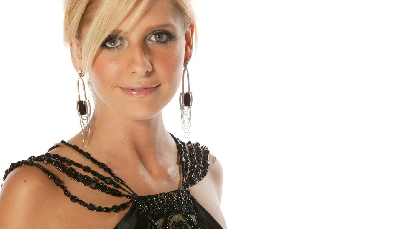 Sarah Michelle Gellar 莎拉·米歇爾·蓋拉 美女壁紙(二) #38 - 1366x768
