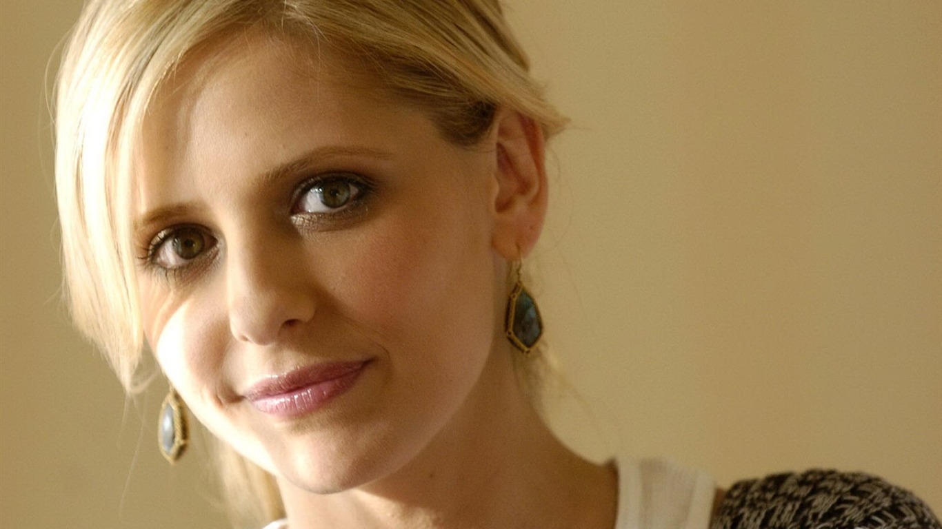 Sarah Michelle Gellar 莎拉·米歇爾·蓋拉 美女壁紙(二) #43 - 1366x768